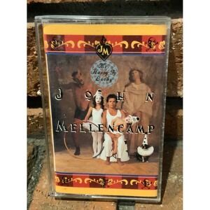 John Mellencamp Mr Happy Go Lucky Cassette Tape 1996 Mercury P4 32896 Rock Album